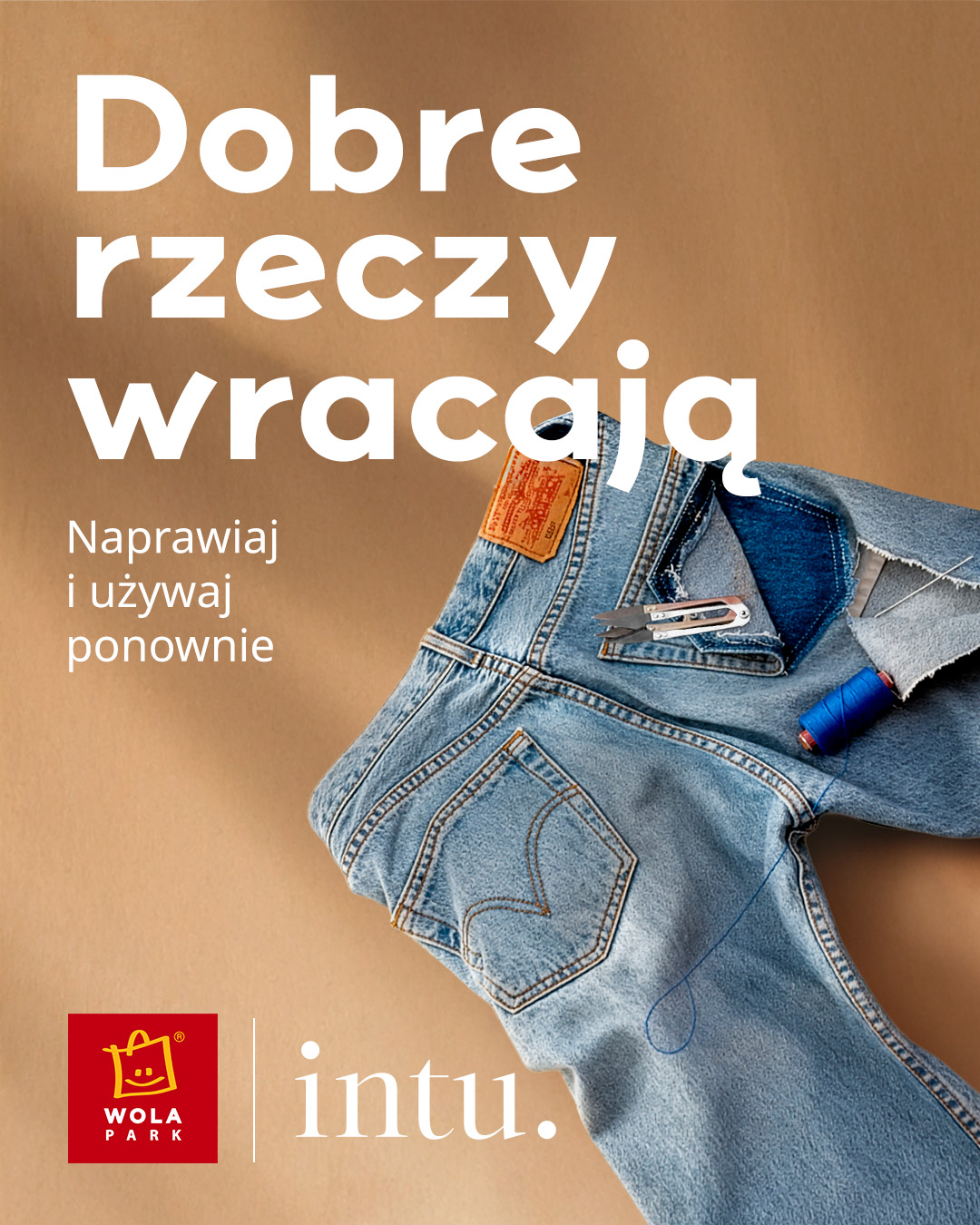 Naprawiaj i używaj ponownie. Warsztaty filcowania w Wola Parku i nowe usługi naprawcze INTU Circularity