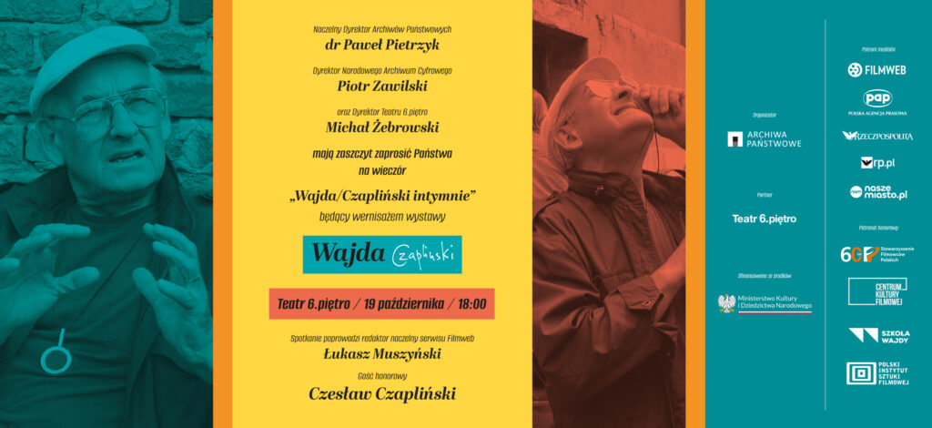 Nieznany Andrzej Wajda. Wernisaż wystawy „Wajda / Czapliński intymnie” w Pałacu Kultury